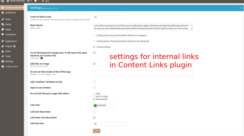 seo post content links